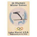 1932年美国普莱西德湖冬奥会