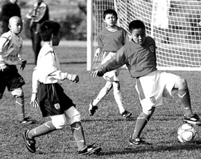 青少年足球,中国足球,今日体坛