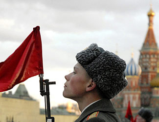 莫斯科红场阅兵纪念反法西斯战争胜利65周年