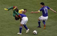 南非世界杯,日本VS喀麦隆