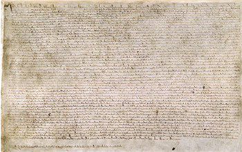 2015年,英国《大宪章》(拉丁文magna carta,英文great charter)将