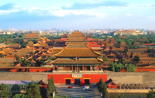 是谁建"歪"了明清皇宫图片