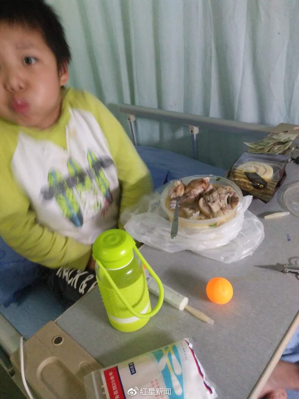 司顺阳已能少量进食