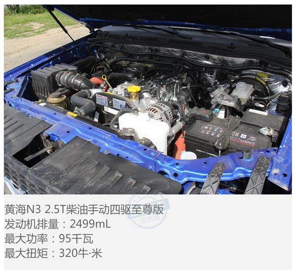 皮卡进城生活所趣试驾黄海n3四驱皮卡